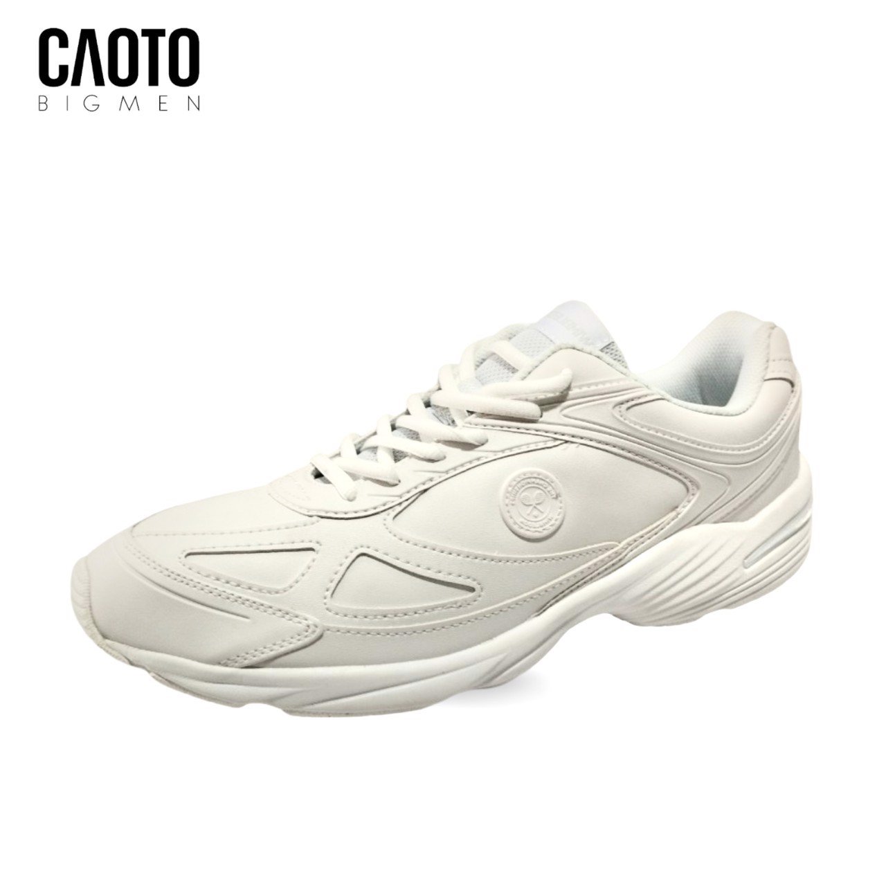 Giày Tennis Wimbledon White Smooth Big Size 45 46 47 48