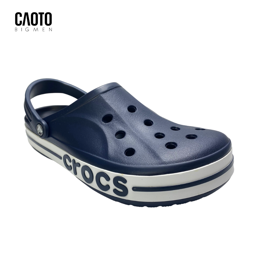 Dép Unisex Crocs Bayaband Màu Xanh Navy Big Size Nam 45 46 47 48