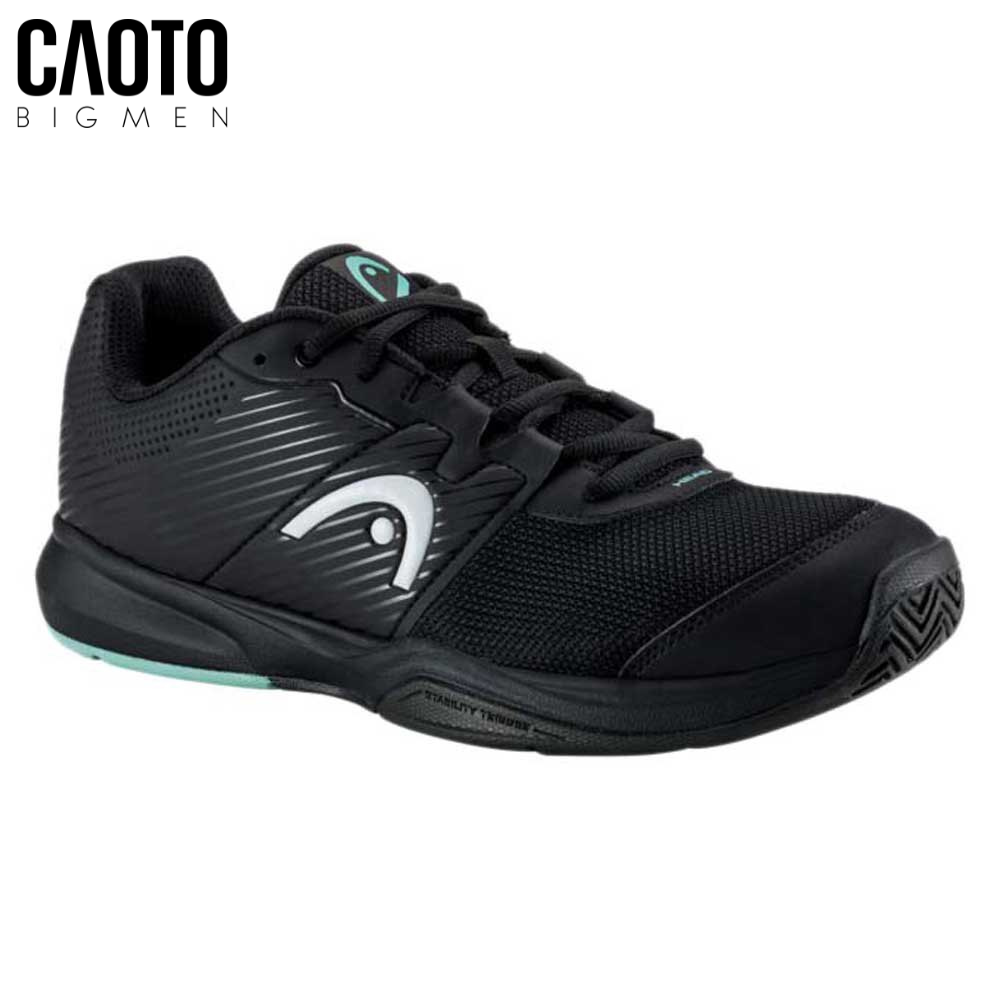 Giày Tennis Head Revolt Court Màu Đen Big Size 45 46 47 48