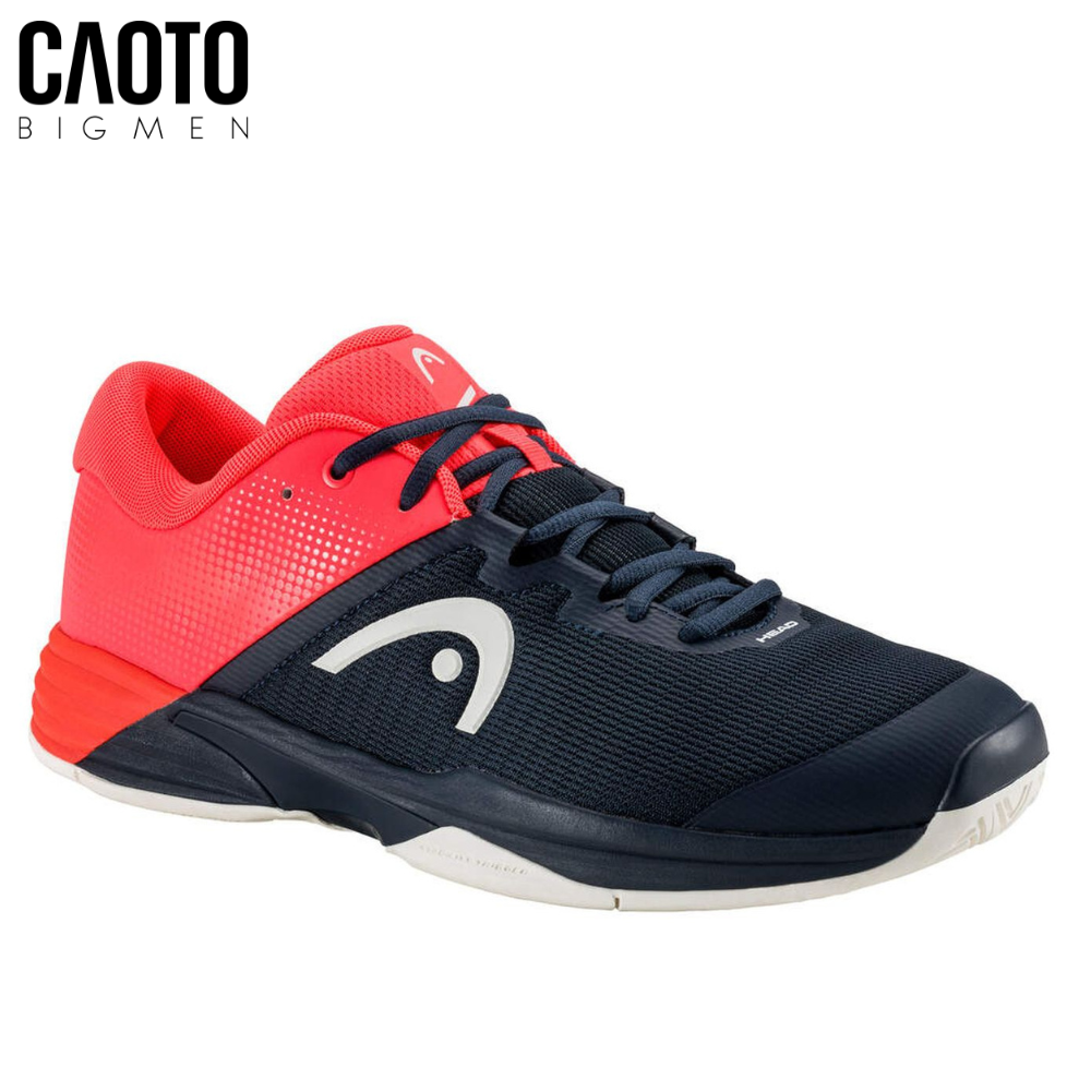 Giày Tennis Head Revolt Evo 2.0 Đỏ Navy Big Size 45 46 47 48