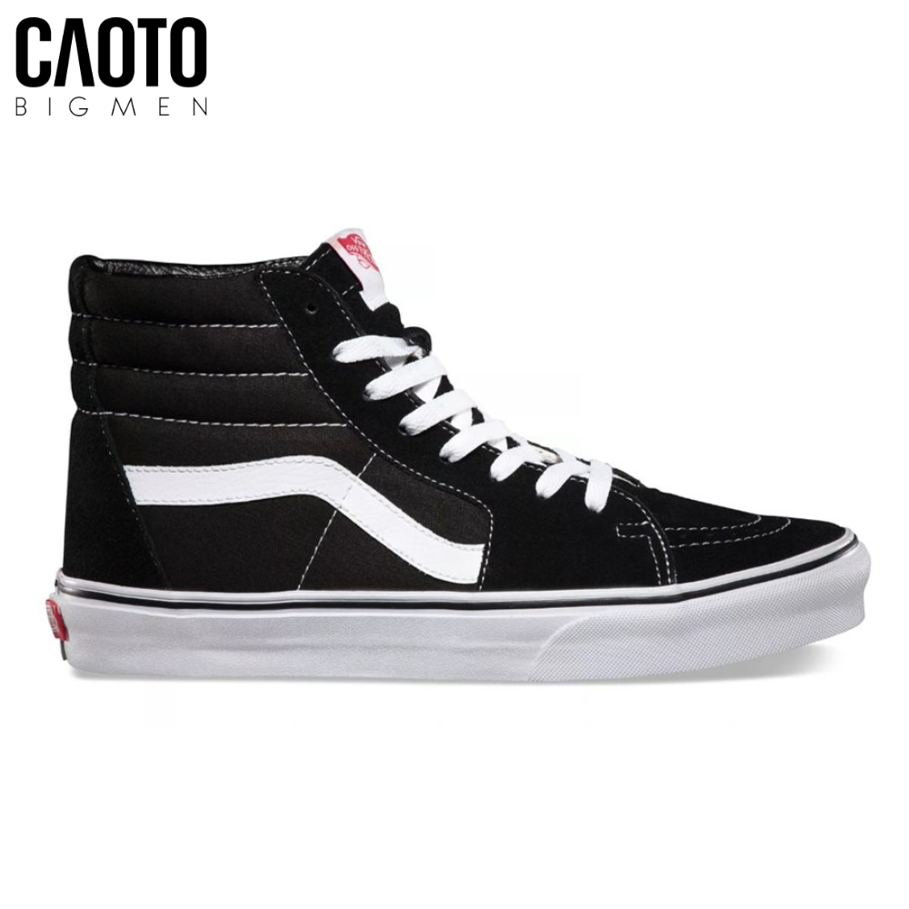 Giày Vans Classic Sk8-Hi Black/White Big Size