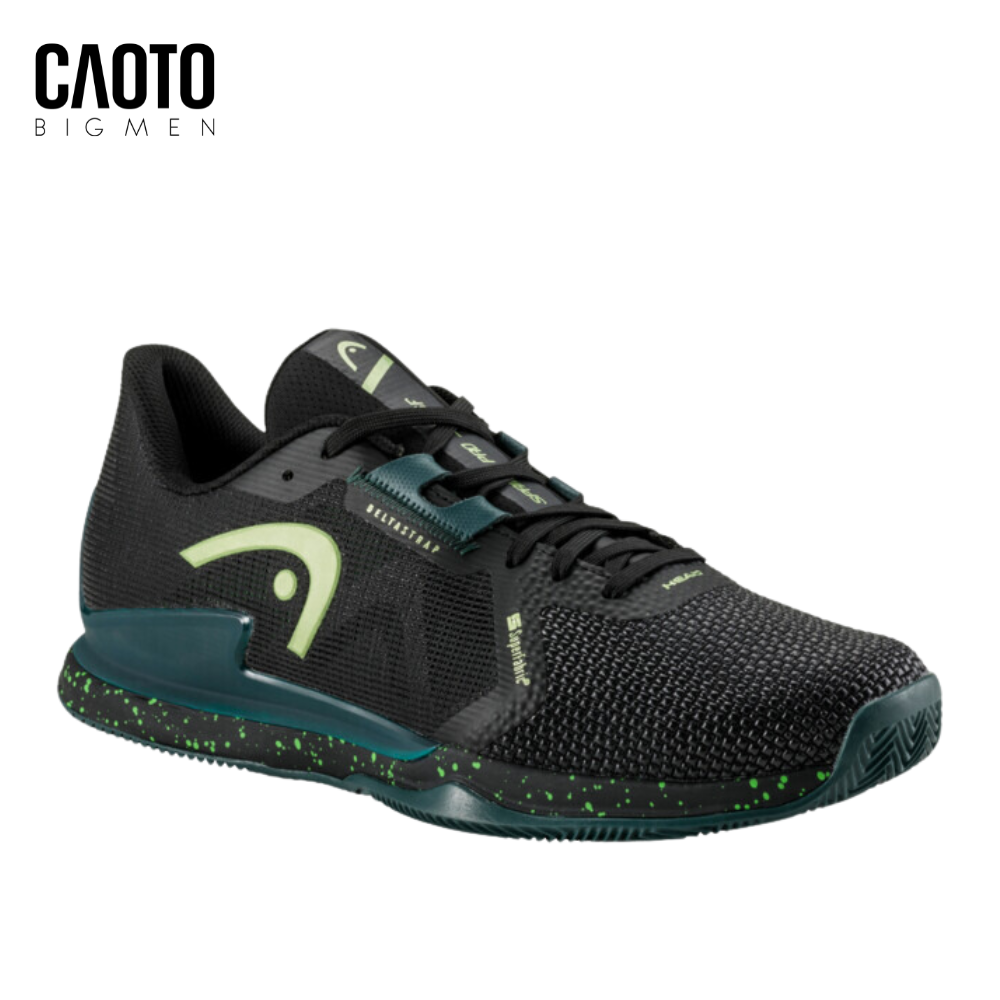Giày Tennis Head Sprint Pro 3.5 SF Black/Forest Green Big Size