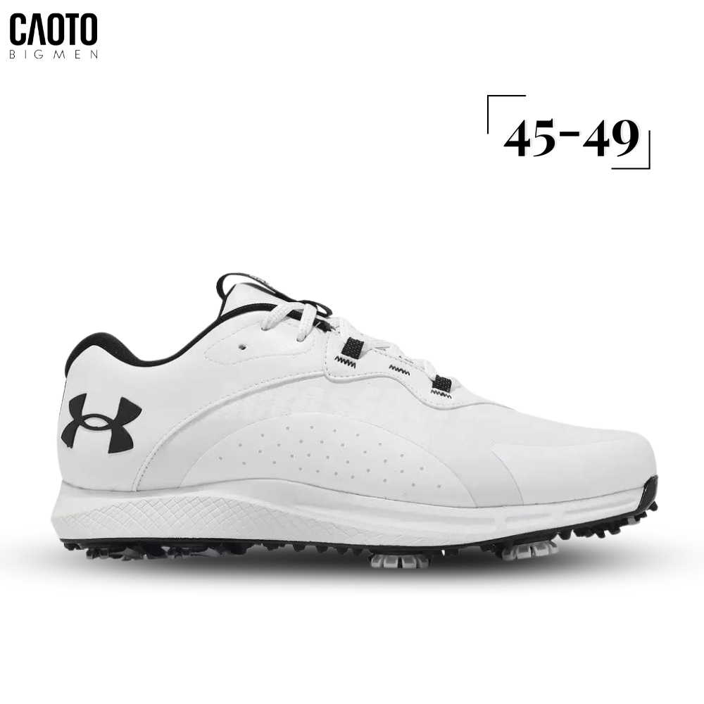 Giày Golf Under Armour CHARGED DRAW 2 WIDE white Big Size