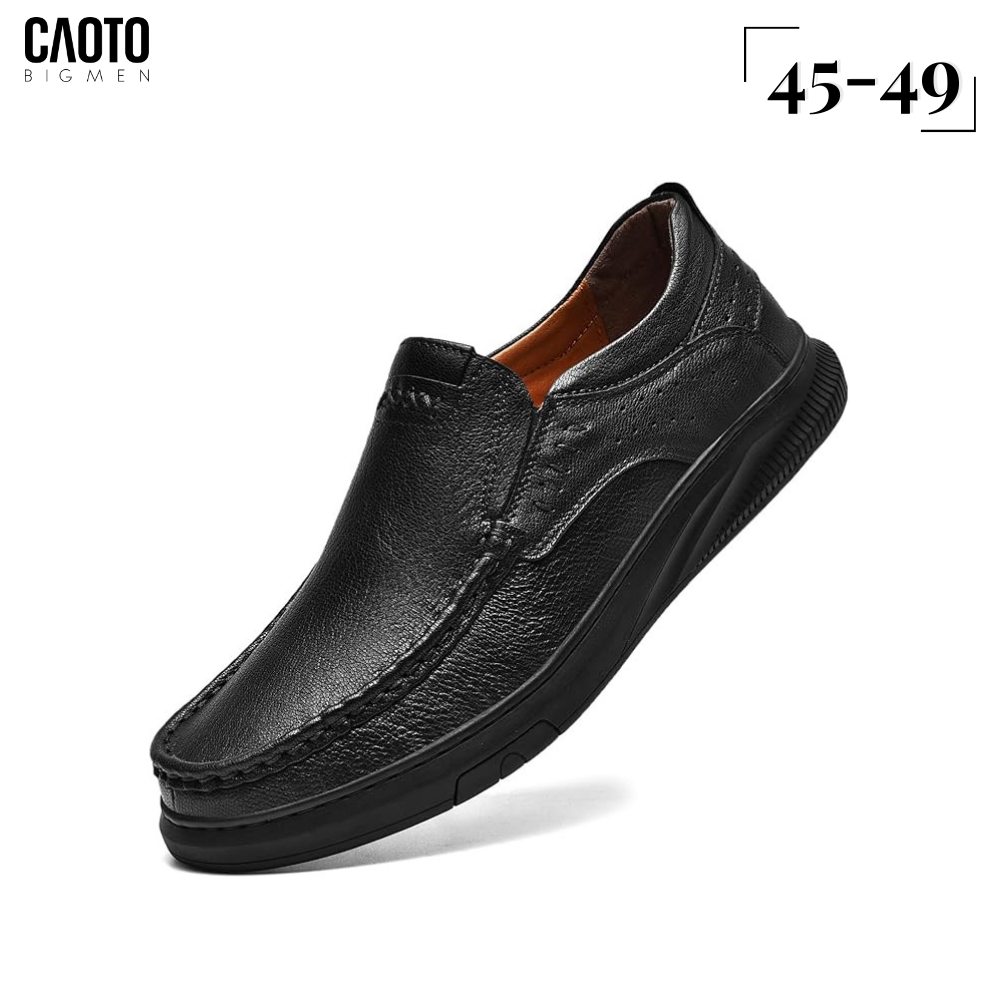 Giày Tây Xỏ Elegix Black Bigsize