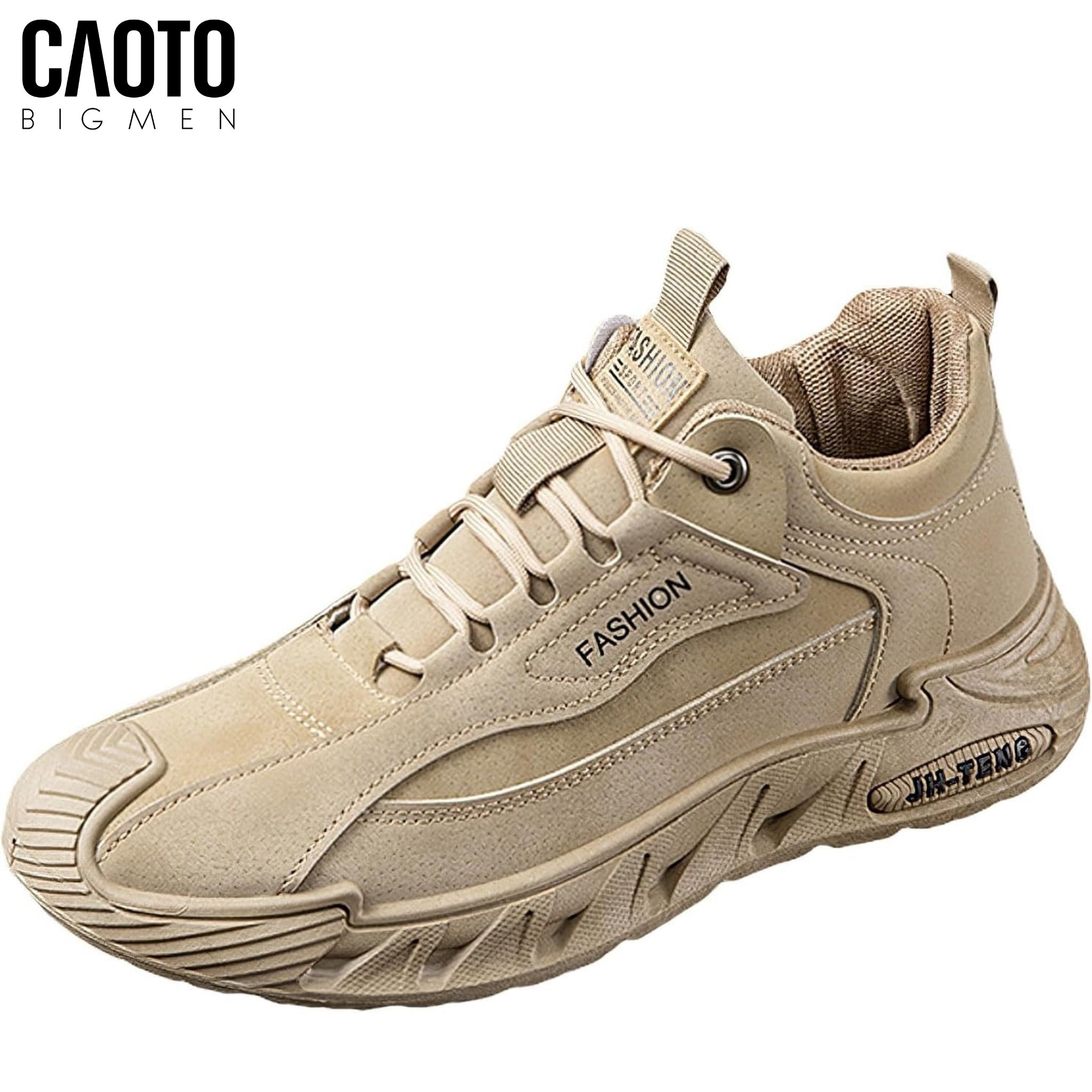 Giày Sneaker Nam Big Size Rogue Beige Đế Chunky Size 45-48