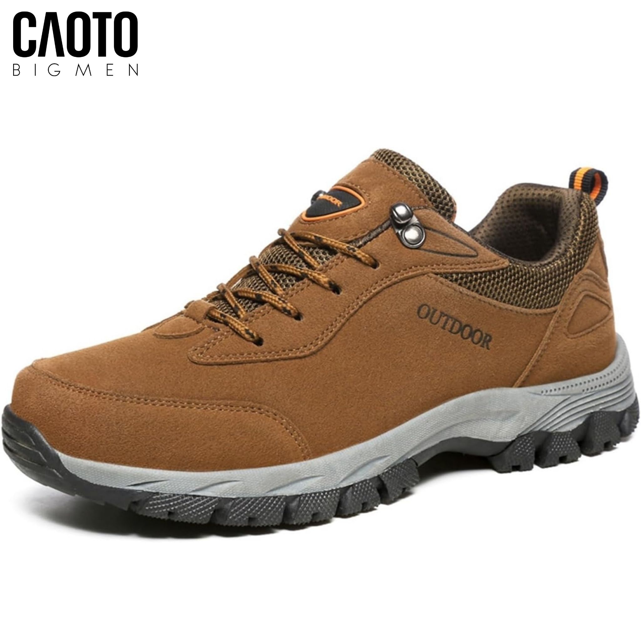 Giày Thể Thao Nam Big Size Trailmaster Brown Đế Răng Cưa Bám Chắc Size 45-50