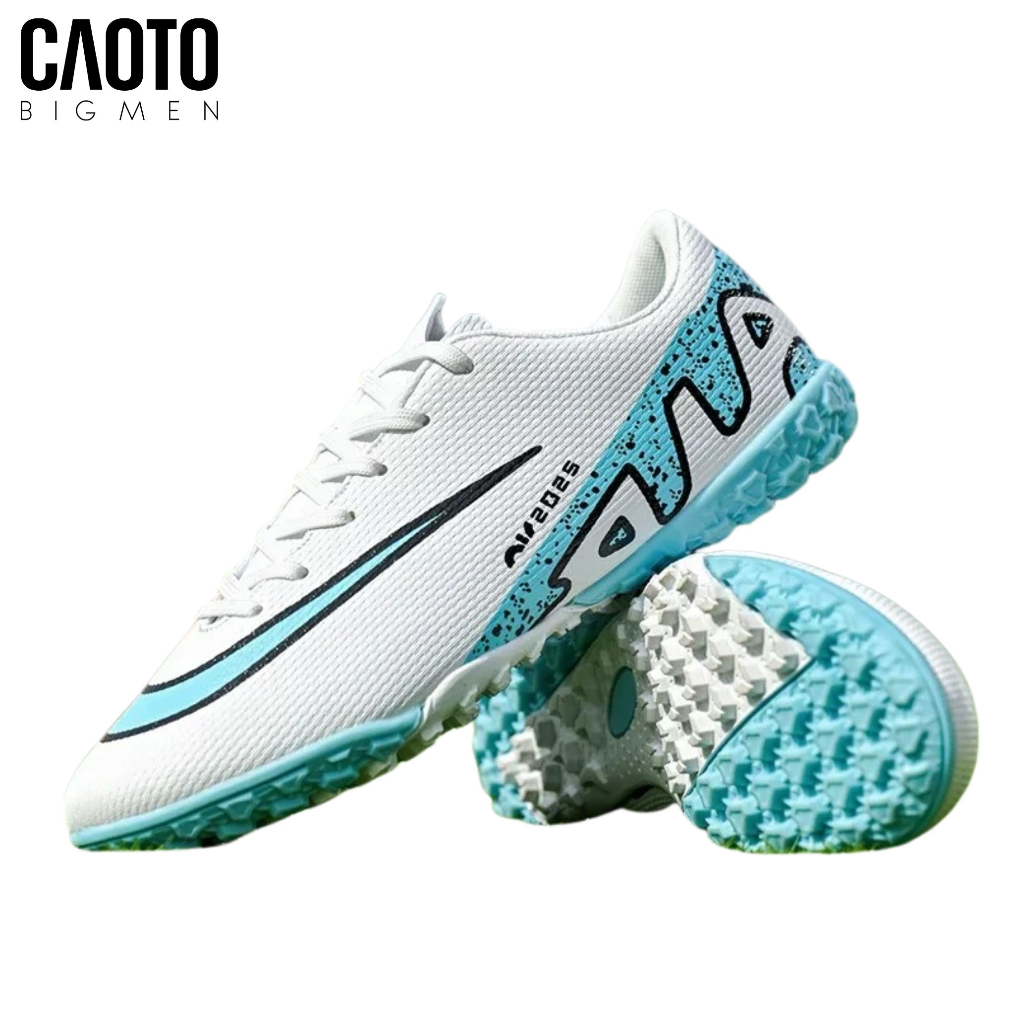 Giày Bóng Đá Nam Big Size Phantom Aqua Đế Bám Linh Hoạt Size 45-46
