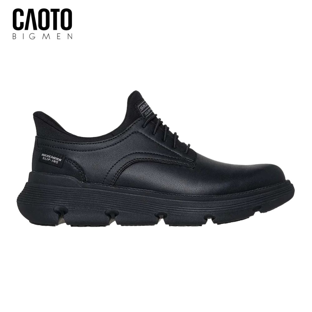 Giày Sneakers Nam Big Size Garza SR – Skechers Đen Slip-Resistant Slip-Ins Size 45–50