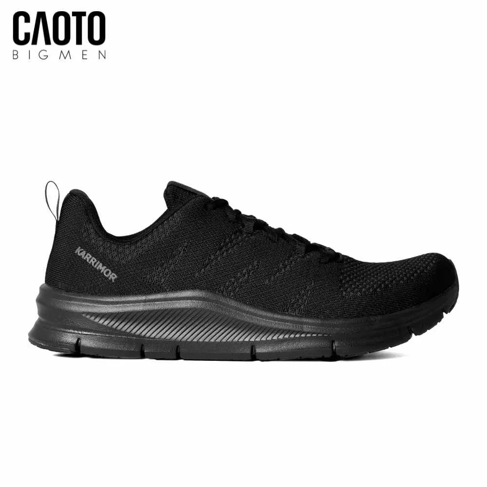 Giày Thể Thao Nam Big Size Duma 6 – Karrimor Black Chạy Bộ Size 45–50