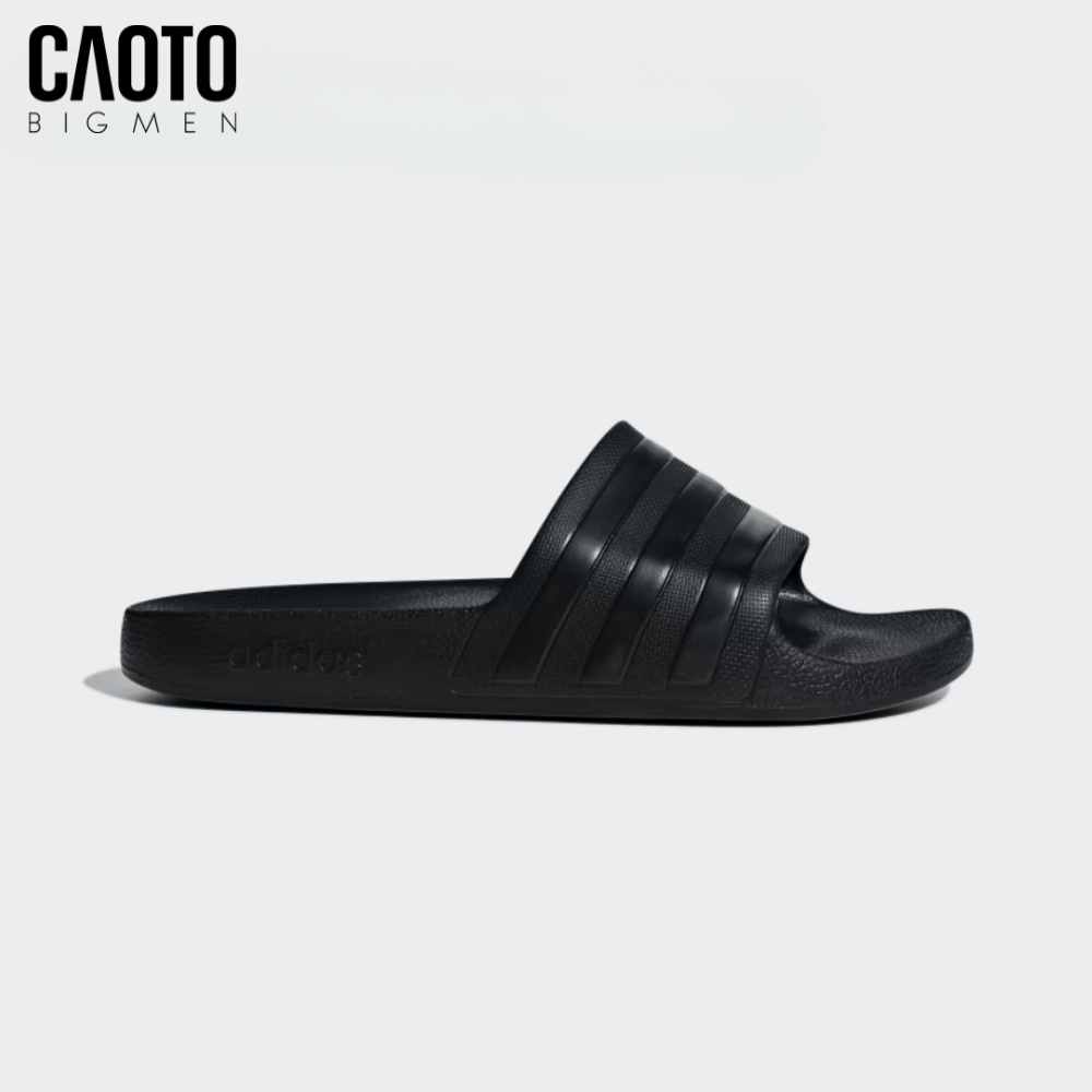 Dép Quai Ngang Nam Big Size Adilette Aqua Slide – Adidas Black Slip-On Size 45–50