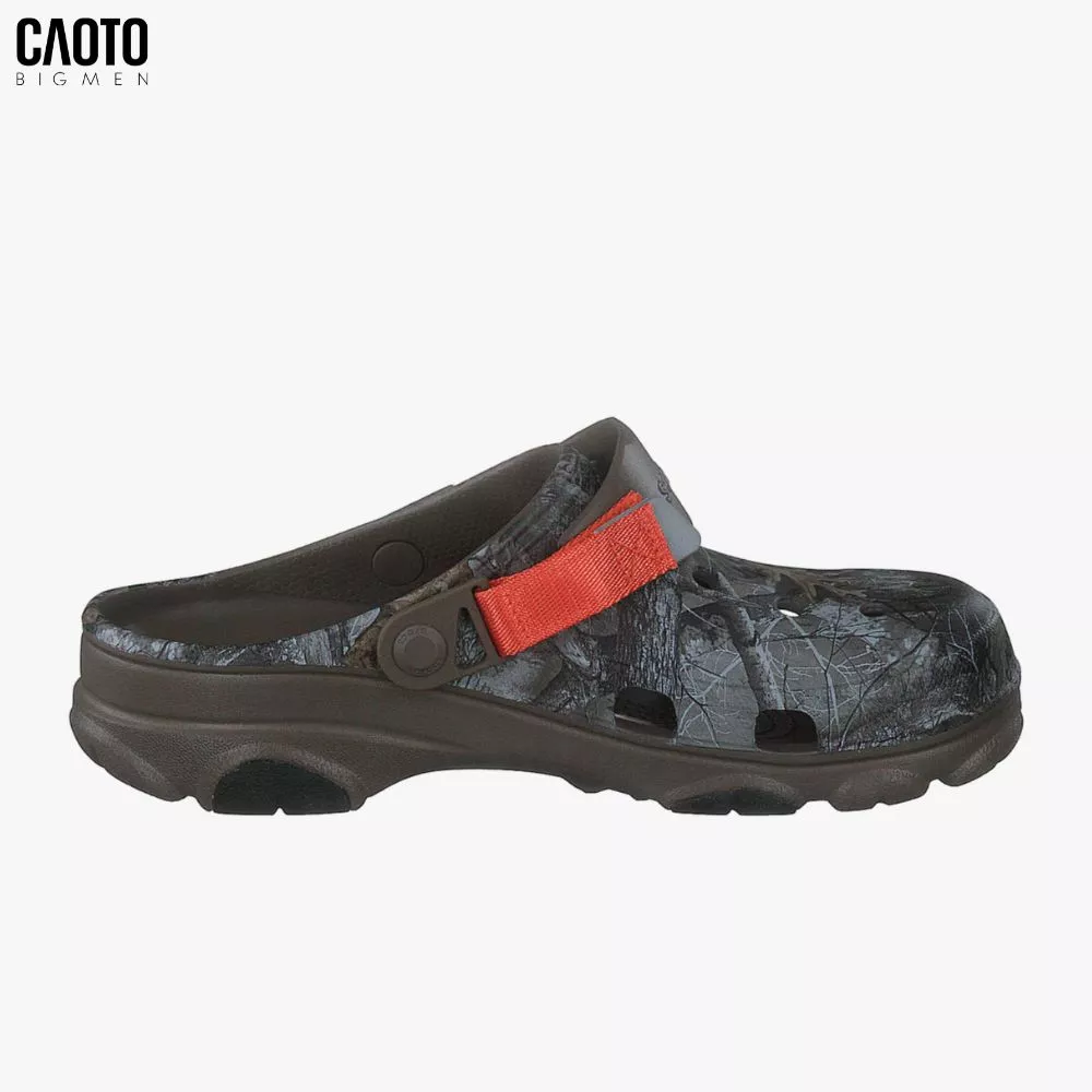 Dép Nam Big Size Classic All-Terrain Realtree Edge – Crocs Camo Outdoor Đế Vấu Bám Size 45–50