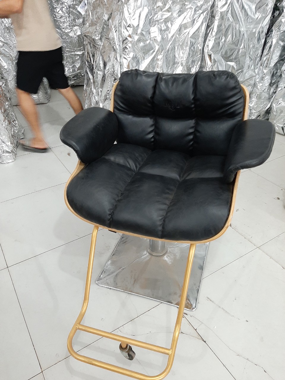 Ghế quây gỗ mẫu 1