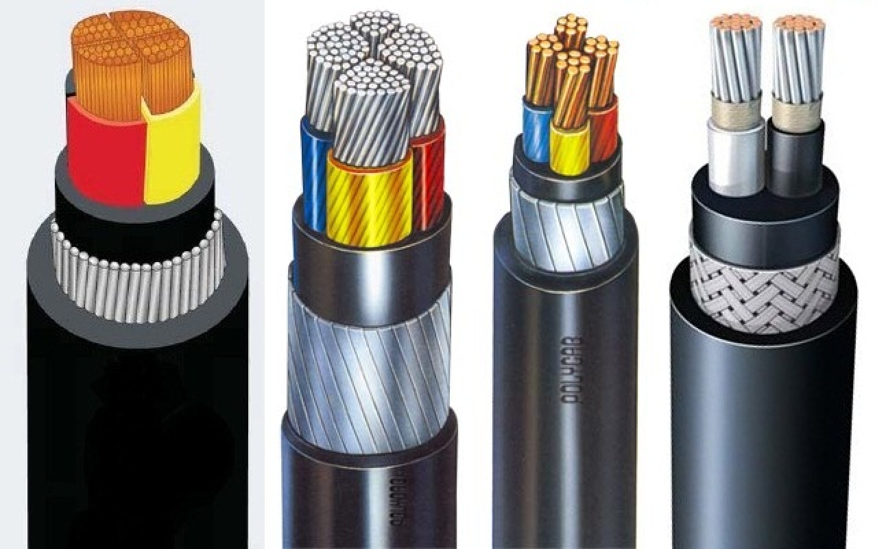 Cáp điện lực hạ thế Cadivi 1- 4 lõi, ruột đồng, cách điện PVC , vỏ PVC CVV – 0,6/1 KV