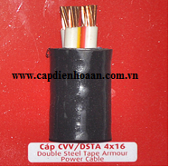 Cáp CVV-DSTA 4x16-Cadivi