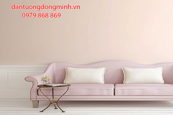 Làm đẹp không gian phòng khách với giấy dán tường