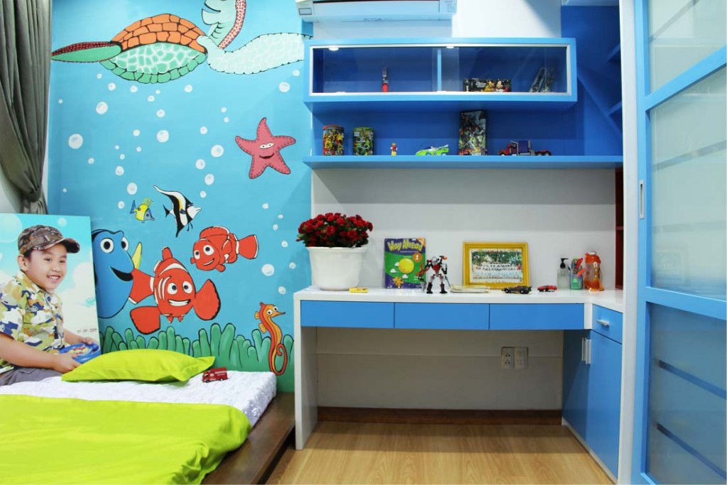 Tạo không gian độc đáo cho bé với giấy dán tường