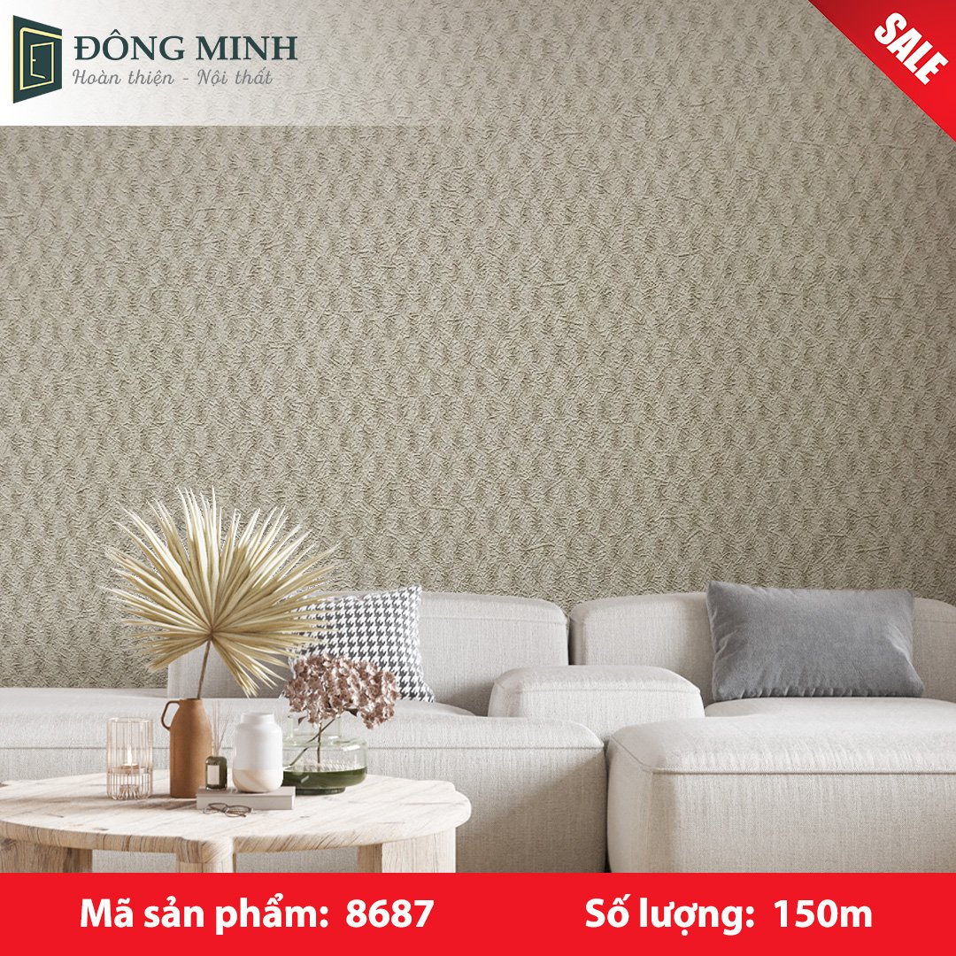 Giấy dán tường Nhật - 8687