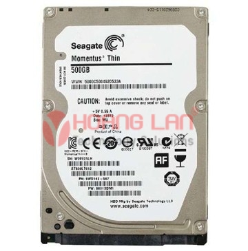 Ổ cứng 500GB Seagate Notebook Nhập Khẩu