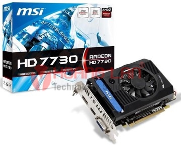 VGA MSI R7730-2GD5 (HD7730/ 2GB/ DDR5/ 64 Bit)