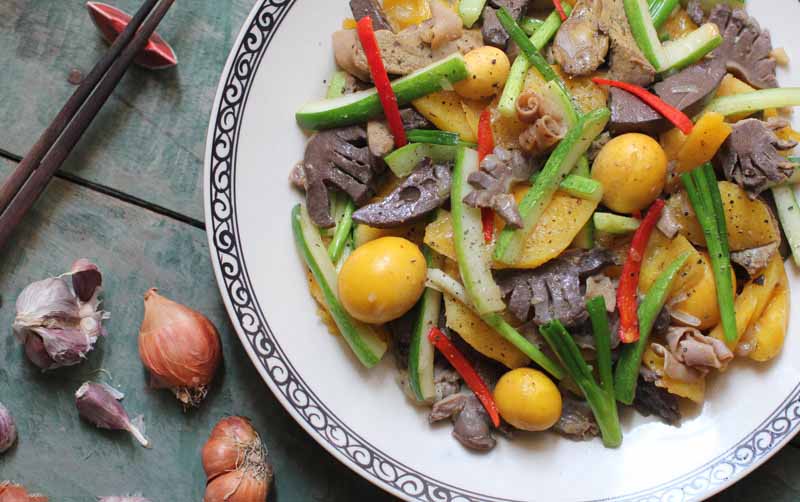 TIM XÀO DỨA
