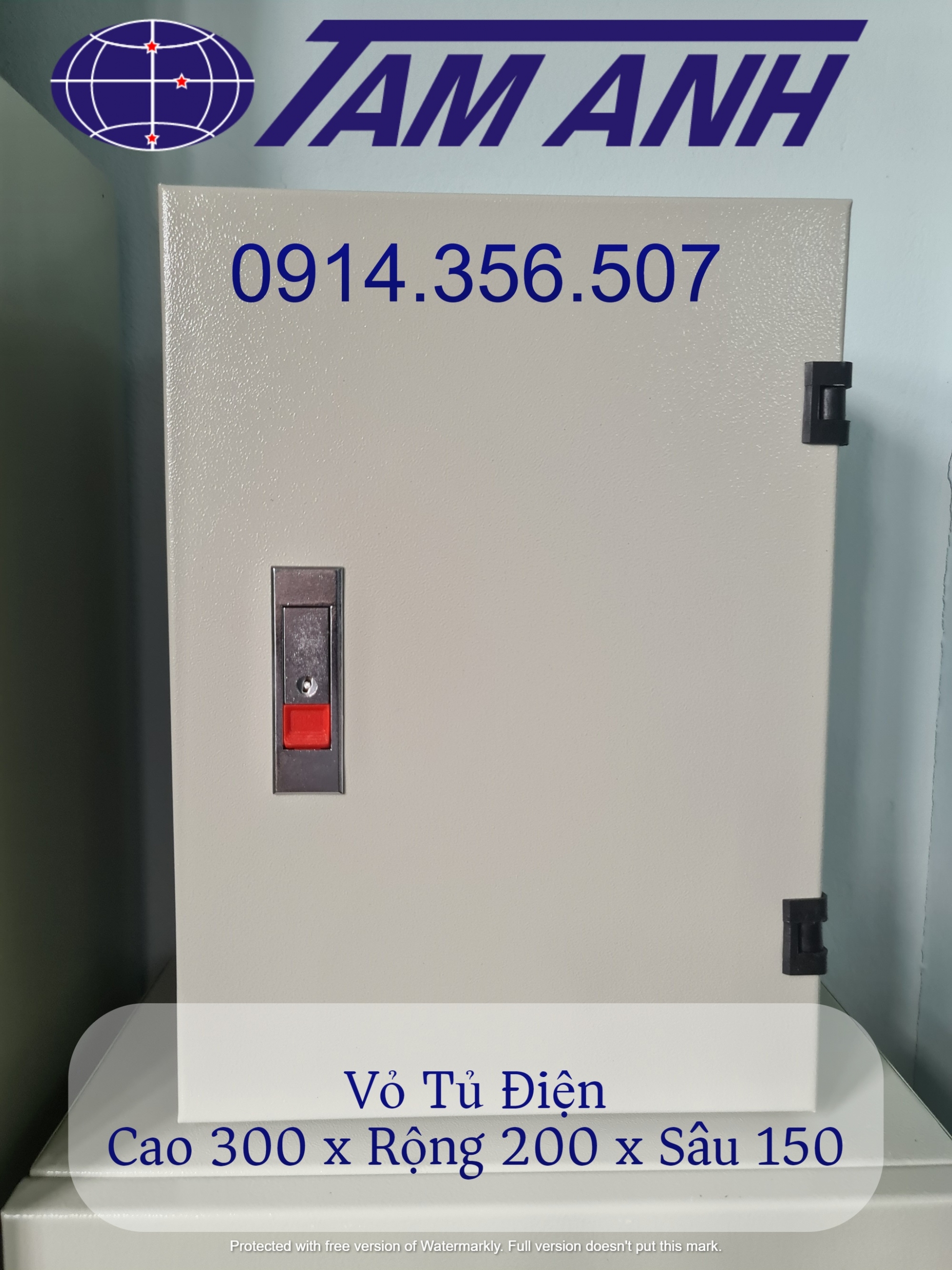 Vỏ Tủ 200x300x150 Trong Nhà. Vỏ Tủ Điện 20x30x15. Đã bao gồm chi phí đóng gói theo yêu cầu nhà vận chuyển