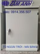 Vỏ Tủ 600x800x250 Ngoài Trời có mái phẳng. Vỏ Tủ Điện 60x80x25. Đã bao gồm chi phí đóng gói theo yêu cầu nhà vận chuyển