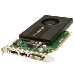 Nvidia Quadro K2000 I 384 CUDA Cores I 64Gb/s I 2Gb GDDR5 I 128 Bits