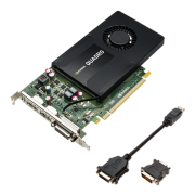 Nvidia Quadro K2200 I 640 CUDA Cores I 1.3 Teraflop I 4Gb GDDR5 ECC I 128 Bits I 80Gb/s