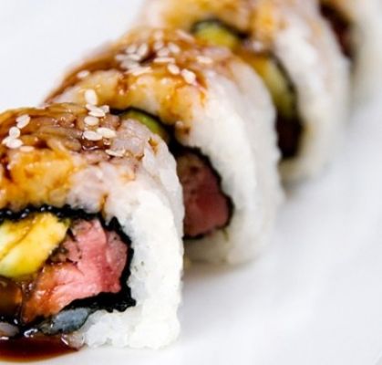Cơm sushi ngao biển