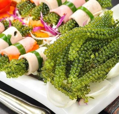 Salad nho biển
