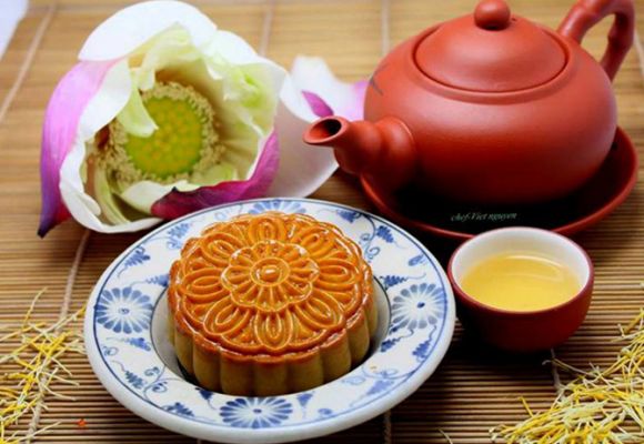Bánh Trung thu hạt sen