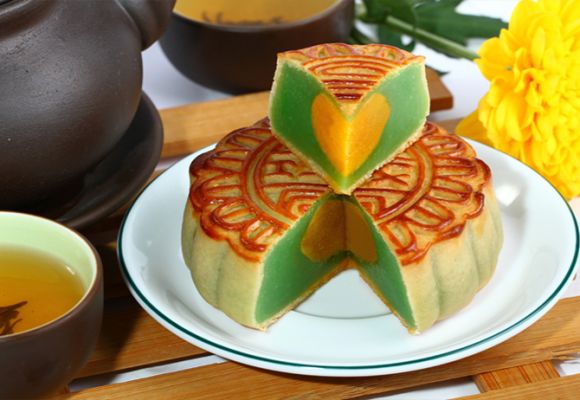 Bánh Trung thu matcha