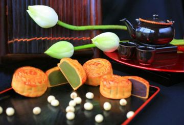 Cách làm bánh trung thu khoai lang tím