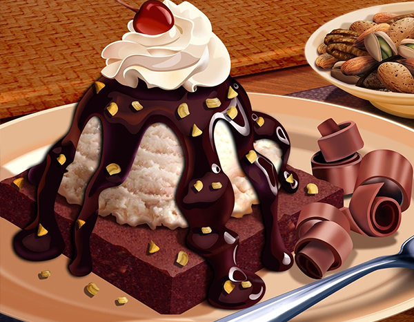 Floating on Chocolate