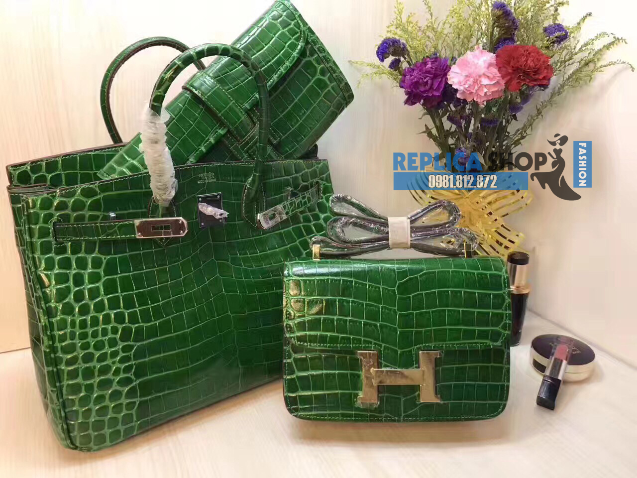 túi xách hermes birkin da cá sấu