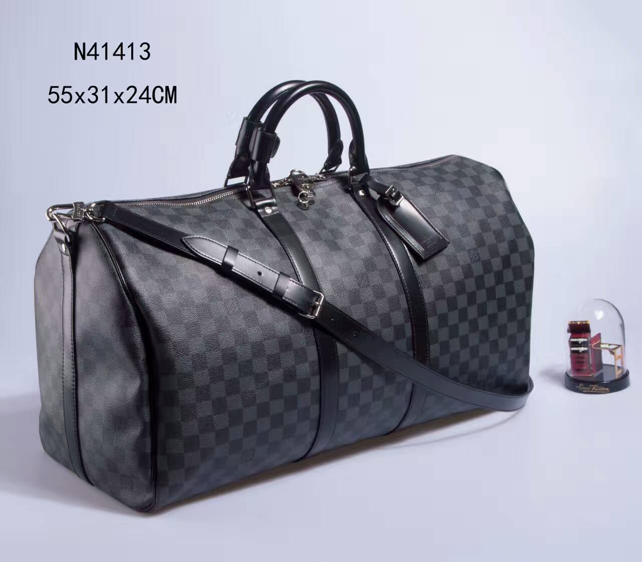 Túi Xách Louis Vuitton Damier Keepall Bandouliere 55-N41413-TXLV036