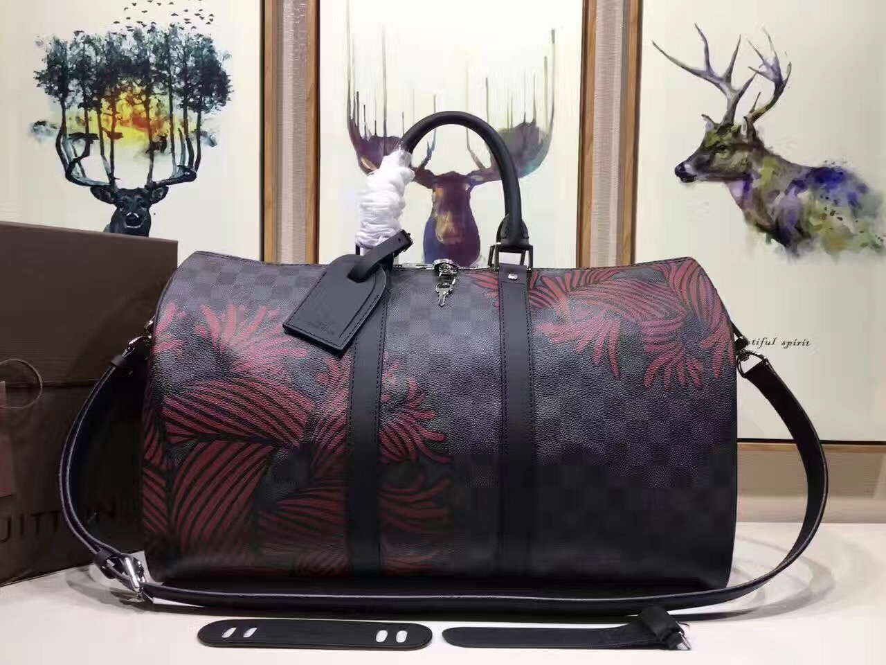 tui-xach-Louis-vuitton-canvas-Keepall-Bandouliere-45-N41700-txlv156