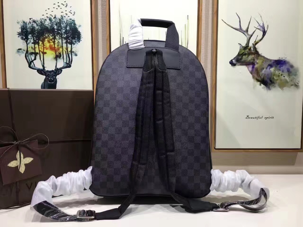 tui-xach-Louis-vuitton-Damier-canvas-Josh-backpack-N41712-txlv157(1)