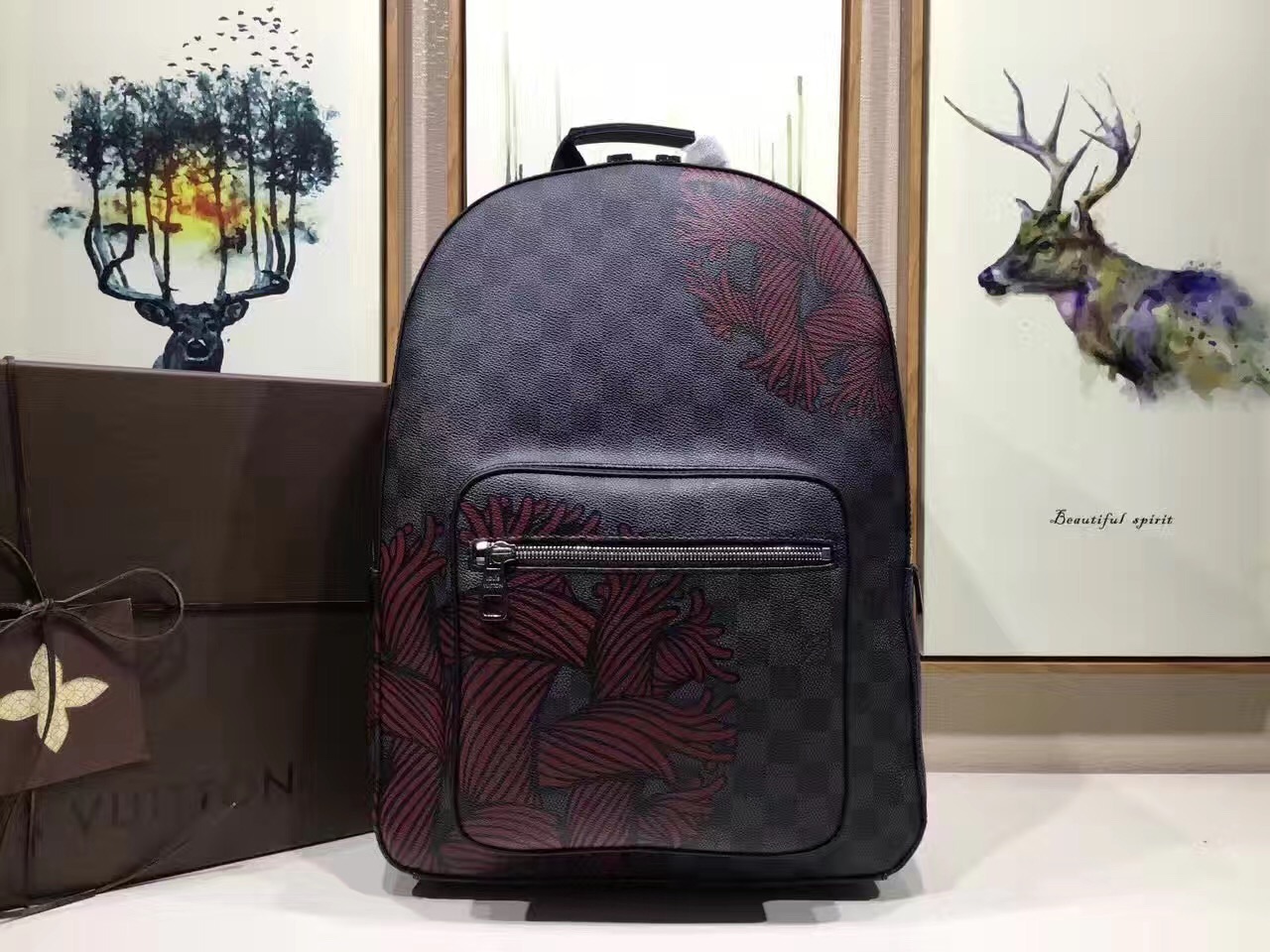 tui-xach-Louis-vuitton-Damier-canvas-Josh-backpack-N41712-txlv157