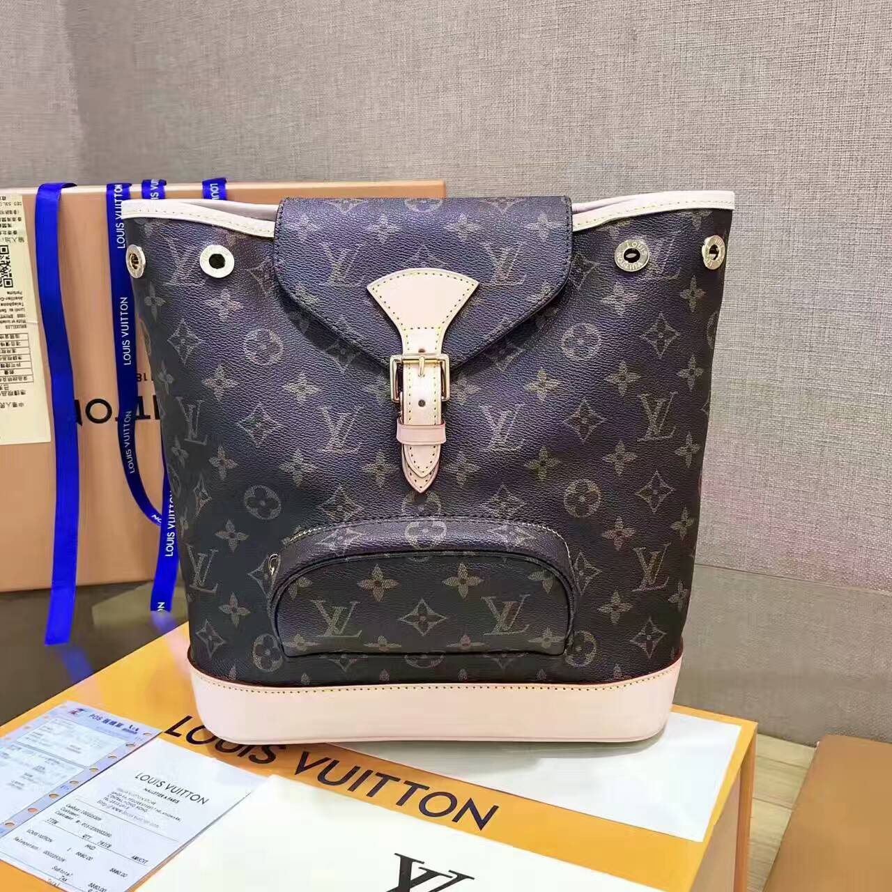 Túi Xách Louis Vuitton Monogram Canvas Bosphore Backpack-M51135-TXLV070