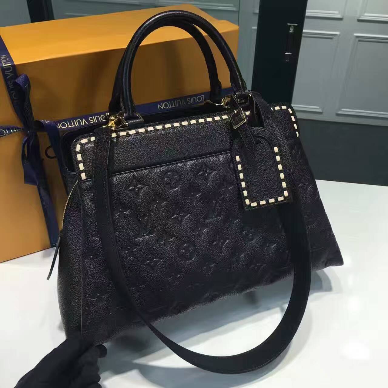 Túi Xách Louis Vuitton Monogram Empreinte Vosges MM-M41492-TXLV049