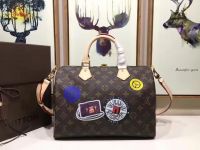 Túi Xách Louis Vuitton Speedy Bandouliere 30 World Tour-M43231-TXLV092