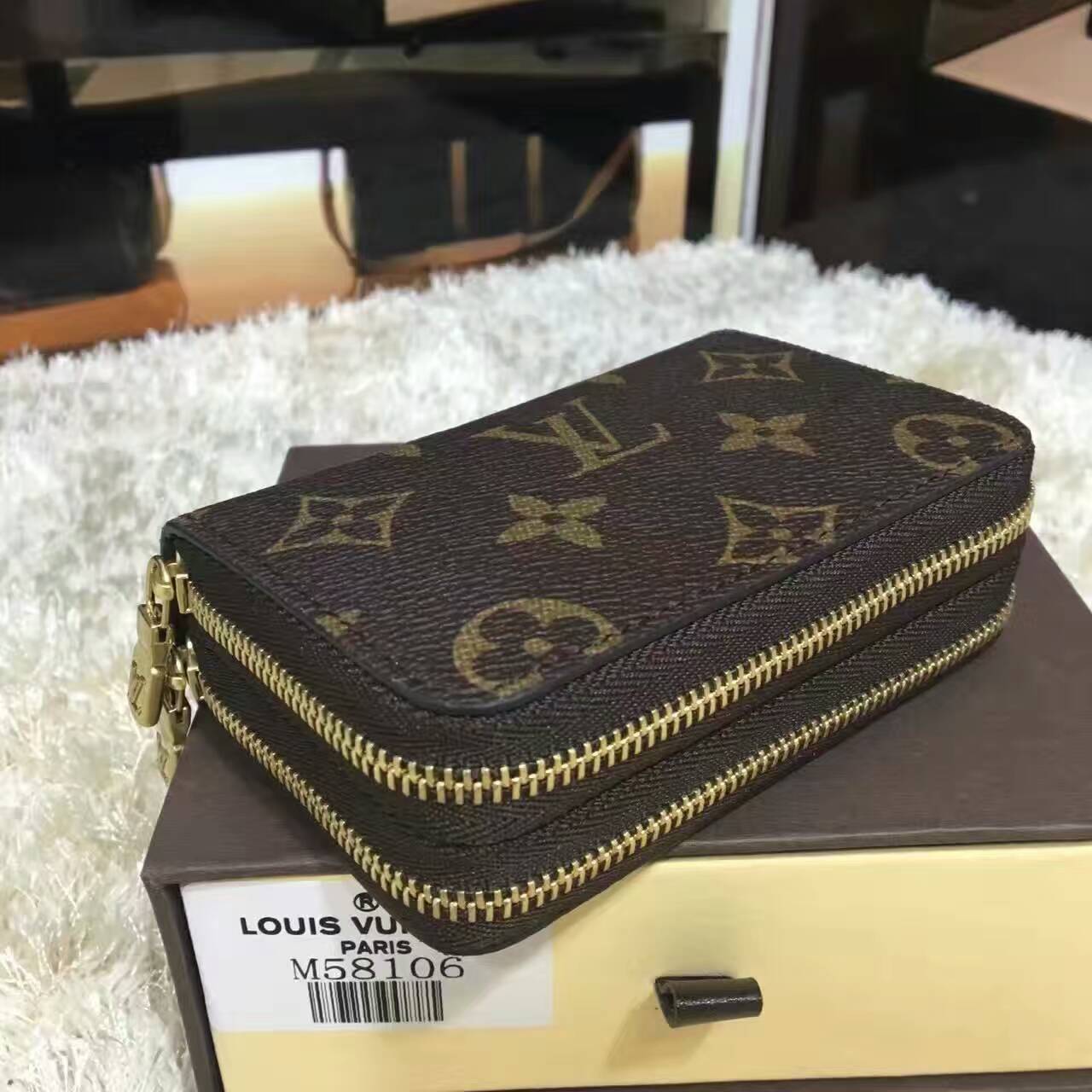 Ví Nữ Louis Vuitton Monogram Canvas Key Cases-M58106-VNLV103