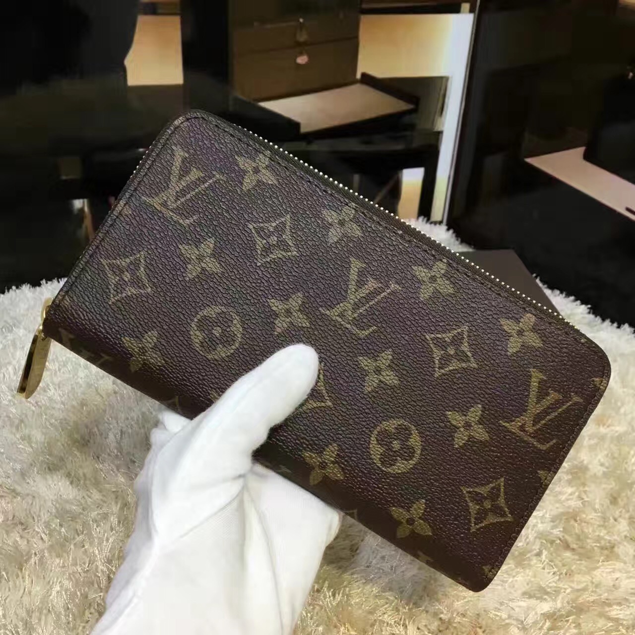 Ví Nữ Louis Vuitton Monogram Zippy Wallet-M41984-VNLV115