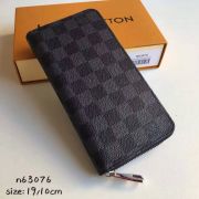 Ví Nữ Louis Vuitton Dameier Graphite Zippy Wallet N63076-VNLV144