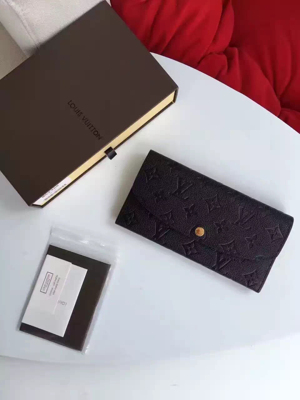 Louis vuitton monogram Emilie Wallet-M62371-txlv187(4)