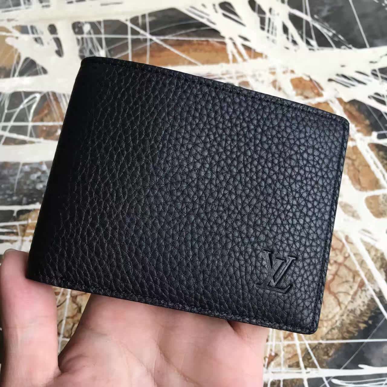 Ví Nam Louis Vuitton Taurillon Leather Multiple Wallet-M58189-VNLV152