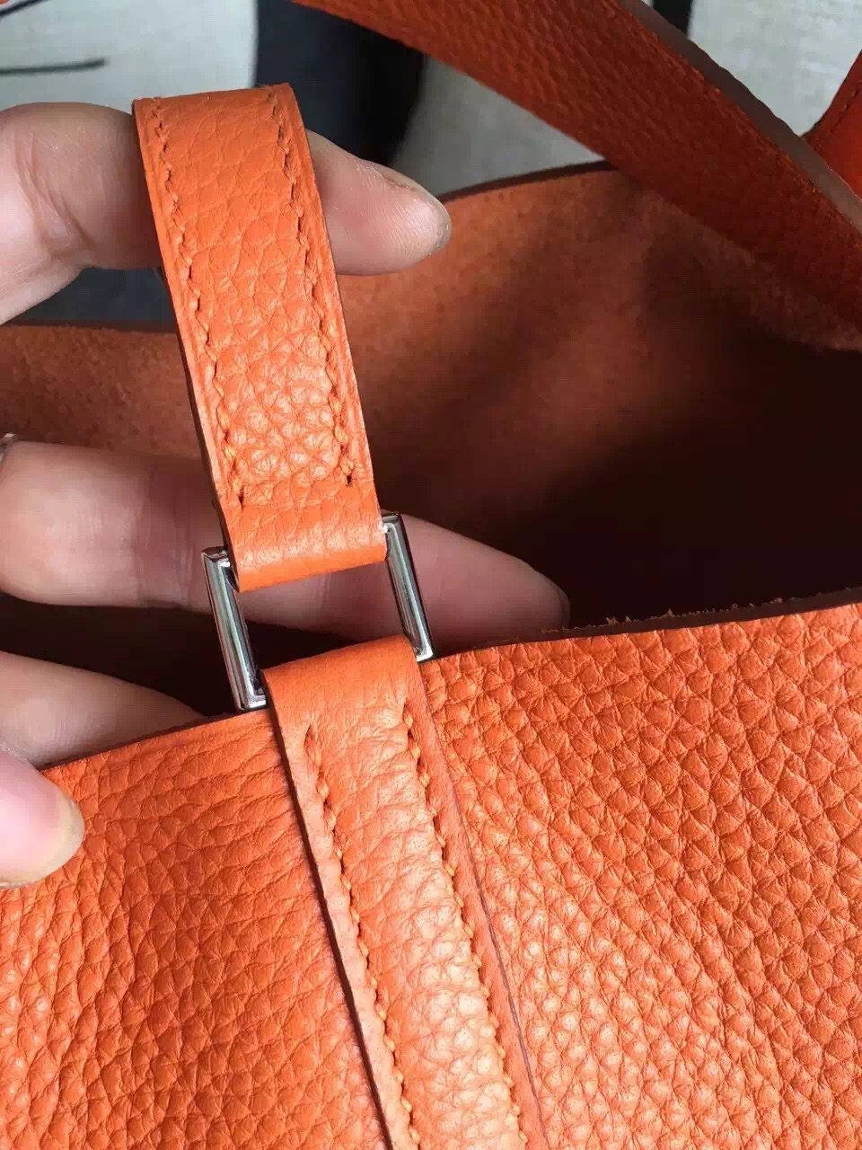 Túi xách Hermes Picotin lock TOGO Leather 003