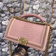 Túi Xách Chanel Boy Siêu Cấp ( Da Trăn ) - TXCN006