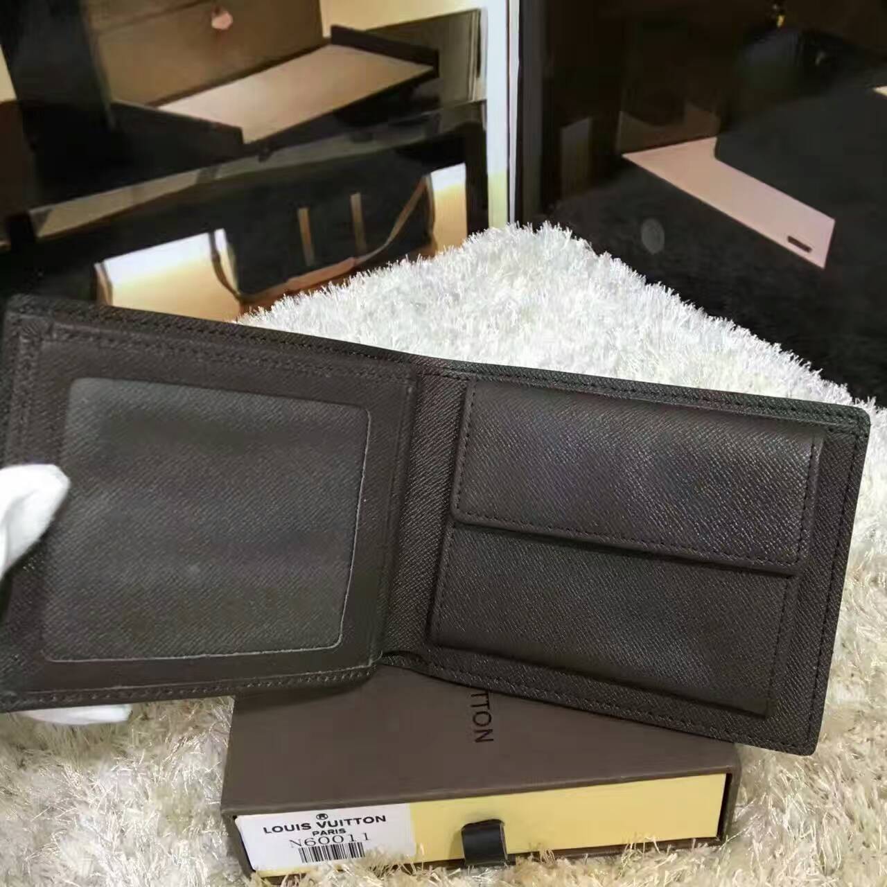 Louis vuitton Damier canvas florin wallet-N60011-txlv142(5)